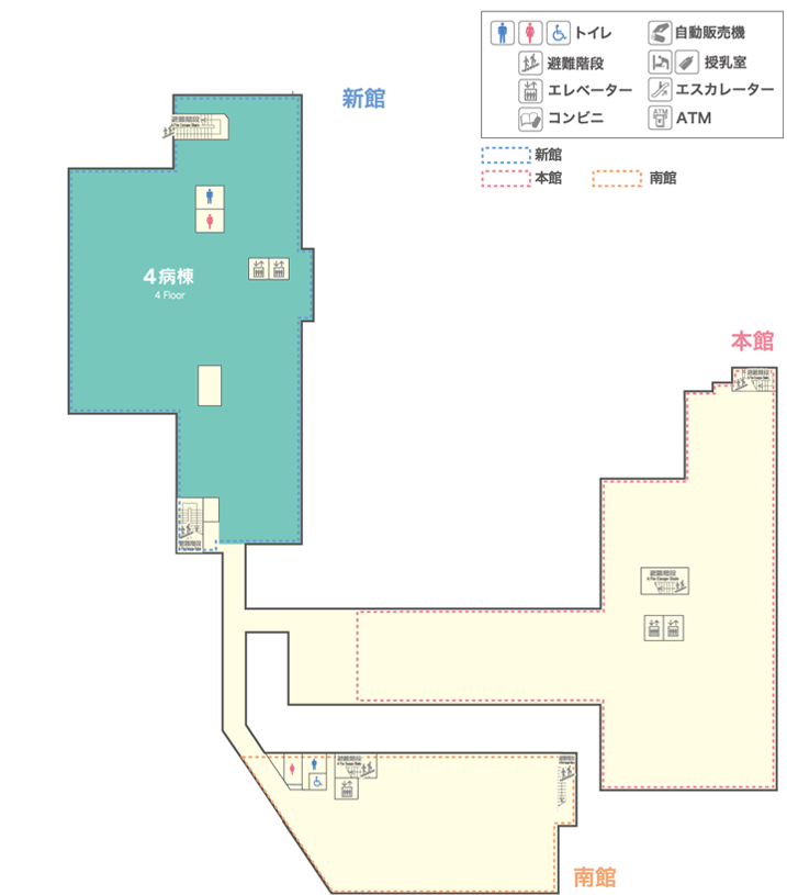 4階 フロアマップ