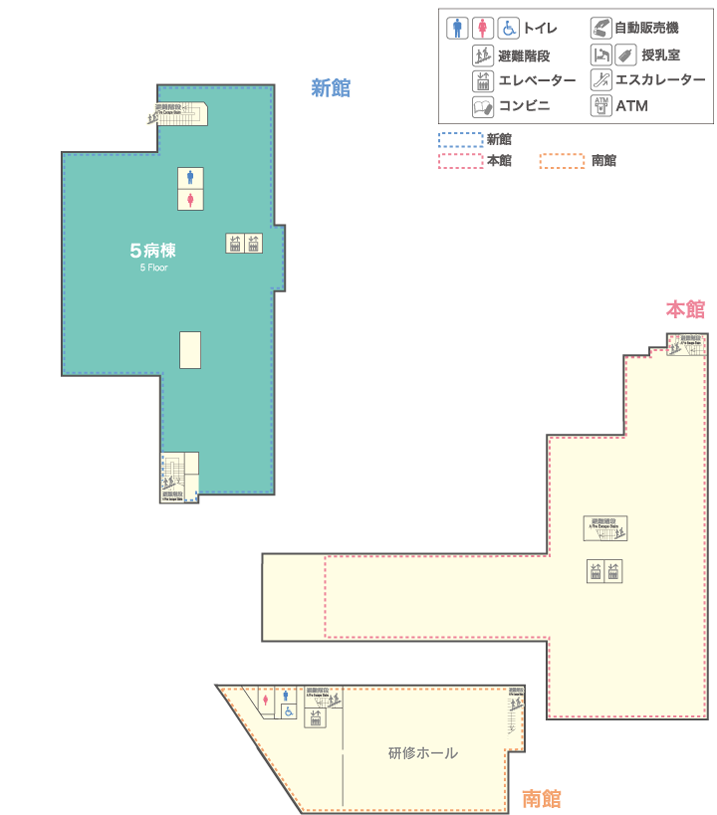 5階 フロアマップ