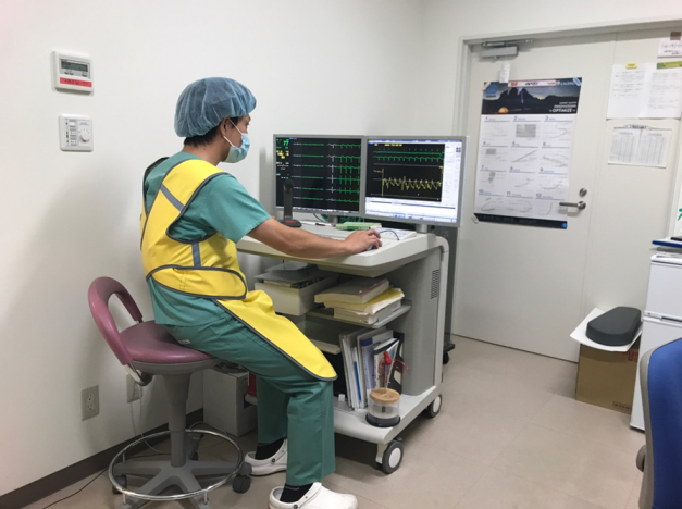 心臓カテーテル業務